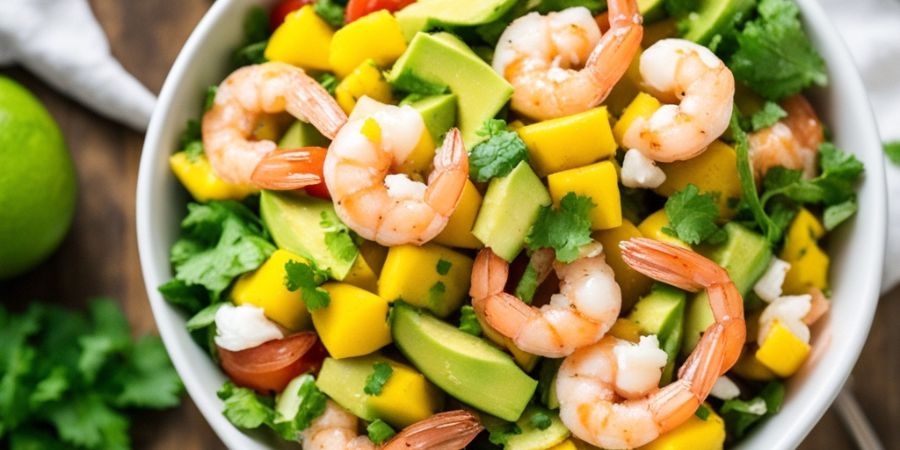 Shrimp Mango Avocado Salad