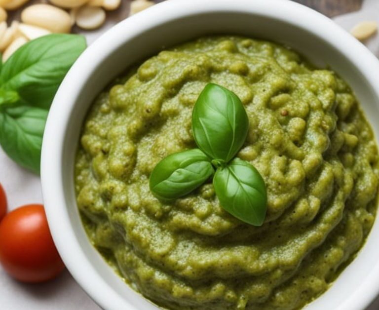 pesto sauce without pine nuts