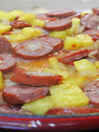 pineapple chicken sausage recipe