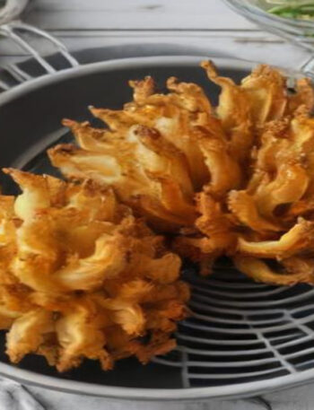 Reheat Onion Blossom in Air Fryer