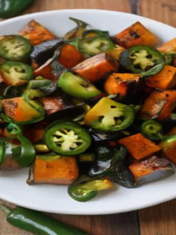 Roasted Sweet Potato Jalapeno