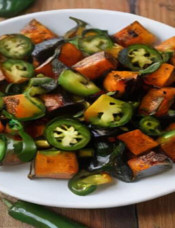 Roasted Sweet Potato Jalapeno